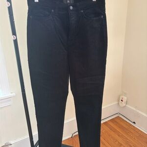 Banana Republic Black Corduroy Trousers 29L